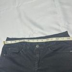 Black Jean Shorts with Classic Design Size 9 Photo 6