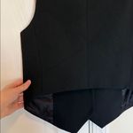 Babaton Aritzia Deniro Vest- size 4 black Photo 8