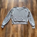 Zobha  Heather Gray Women's Sweatshirt Photo 4