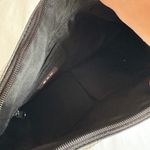 The Sak  Black Textured Classic Shoulder Bag Hobo Leather Canvas Purse Photo 6