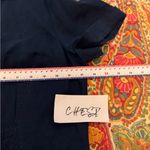 JJill full button linen shirt dress Blue Size L Photo 7