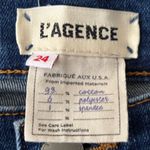 L'Agence COPY - L’agence Sada High Rise Slim Laguna Blue Size 24 Stretch Photo 4