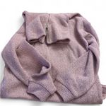 Sweaty Betty Women's Restful Boucle Half Zip Sweatshirt small soft pink NWT Photo 3