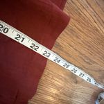 Old Navy  burgundy crinkle tie front tank size small petite Photo 5