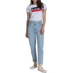 Levi's Levi’s Y2K Jewel Studded High Waisted Mom Jeans Light Wash Denim Size 24 Photo 14