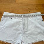 Pistola White Denim Shorts Size 33 Photo 2