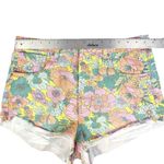 Wild Fable Highest Rise Cheeky 70s Floral Jean Shorts 10 Photo 3