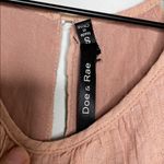 Doe & Rae  Blush Halter Tank Top 100% Cotton Photo 1