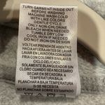 Disney Minnie Mouse Heather Gray Embroidered Flowers Bow Hoodie women’s size L Photo 5