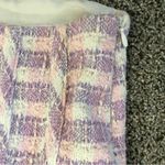 ZARA lilac gingham crop corset top medium NWT Photo 3