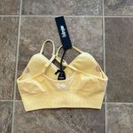 Civil Regime Pastel Yellow Kelly Seamless Bra Size Small Photo 3