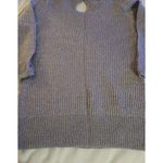 Fenn Wright Manson  womens wool blend silver metalic sweater size medium pullover Photo 8