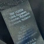 Delfi Collective Black Ruffle Metallic Shimmer Whimsigoth Party Dress Size Small Photo 9