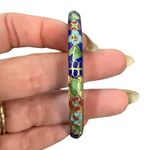 Vintage Beaded Necklaces White Blue Purple Green Blue Bangle Bracelet 4 Pieces Photo 15