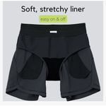 NEW Willit 5" Swim Board Shorts Quick Dry Beach Swimming UPF 50+ 18 Black Photo 4