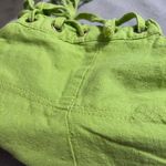 Urban Outfitters Lime Green Halter Zip-Up Top Photo 5