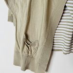 kim rogers  Beige Faux 2 in 1 Cardigan XL L18 Photo 2