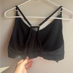Victoria's Secret Women’s Pink Active Black Sparkle Sports Bra Size XL Photo 4