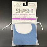 SHASHI Sweet Open Style Clean & Cool Denim Barre Pilates Yoga Full Grip Socks M Blue Size M Photo 0