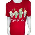 Gildan Current Mood Holiday Christmas Drinks Graphic Tee Softstyle Small NWT Photo 3