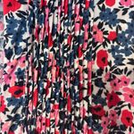 Old Navy Maternity Dress Floral Sleeveless Pin Tuck Tie Back XL Knee Length  Photo 8