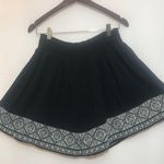 Old Navy Black Embroidered Skirt Photo 0