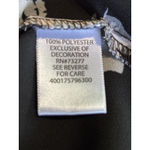 Candie's  Black/Pink Floral Chiffon Sleeveless Keyhole Neck Blouse‎ Size Large Photo 5