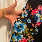 Glitzy Girlz Boutique Floral Tshirt Dress Size Medium Photo 2