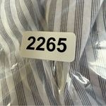 Banana Republic  Gray Button Down Shirt with Ruffled Notched Collar Photo 3