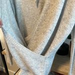 Lovestitch NWT  Gray Heather Sweater Knit Long Sleeve Wrap, S Photo 4