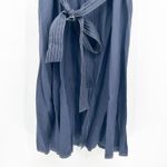 NWT Ciebon Womens Nautical Summer Josette Belted Midi Shirtdress Size 1X Navy Blue Photo 9