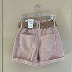 ZARA NWT  Belted Baggy shorts sz 6 Photo 1