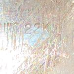 22 kt gold silver Lisa Ceccorulli Vintage Cuff Bracelet Brutalist Minimalist Photo 15