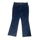 Faded Glory  Women Blue Denim Bootcut Jeans Plus Size 18P Organic Cotton Stretch Photo 2