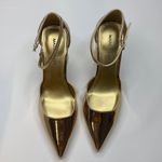 Marc Fisher  Women's Demeter Adjustable Ankle Strap Dress Pumps- Gold- Size 8 Photo 5