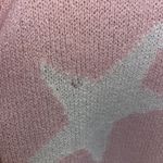 Altar'd State Altar’d State Pink and White Star Sweater Photo 3