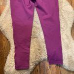 Tyche Tyc Til You Colapse Leggings Size Medium Compression Mesh Cut Out Fuscia Workout Photo 8