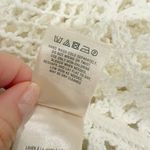 Anthropologie  KNITTED & KNOTTED Crochet Vest in White Small‎ Photo 9