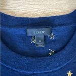 J.Crew - Starry Teddie Sweater in Navy Blue & Gold Photo 2