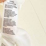 Topshop  White Button Down Tie-Front Shirt Size 8 Photo 5