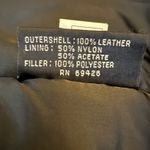 wilson's leather Wilson's Genuine Leather Women's Blazer Jacket Size XS Black Pockets Long Length Photo 8