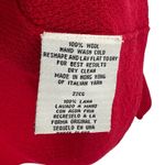 Eileen Fisher Cranberry Red Washable Wool Crepe Cardigan Sweater Size Medium Photo 5