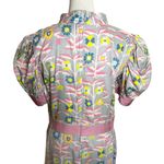 CK Bradley Wildflower Gray Annabelle Maxi Dress L | Puff Sleeve Tiered Cottage Size L Photo 5