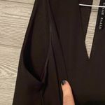 HYFVE size medium black v neck dress for Graduation photos Photo 3