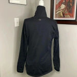 Calia by Carrie Underwood Funnel Neck Top Size Large Black Long Sleeve Textured Photo 4