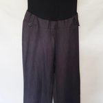 Motherhood  Dark Gray Career Wear Capris S Photo 0