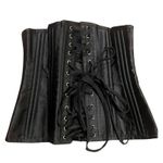 SHAPERX Black Longline Heavy Duty Corset Cincher Weight Loss Body Shaper Women M Size M Photo 3