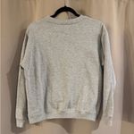Disney  Gray and Red Crewneck Sweater Photo 3
