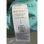 Athleta  Marlow Short Sleeve Romper with Pockets Gulf Green Size Small Photo 8