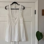 Sézane SEZANE Naide Mini Dress White Lace Ecru FR 38 US Size 6 Bridal Paris Sold Out Photo 11